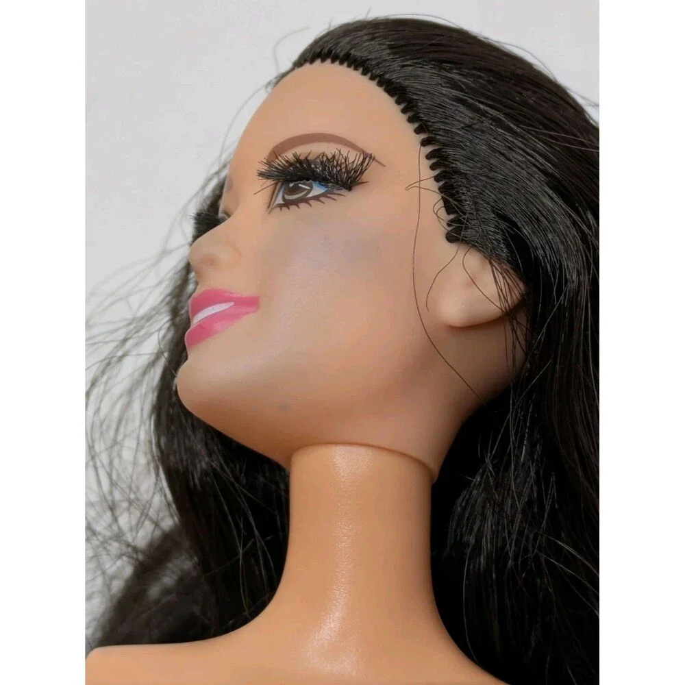 Barbie & Raquelle Stylin Friends Articulated Doll Set Rooted Lashes Nude MM READ